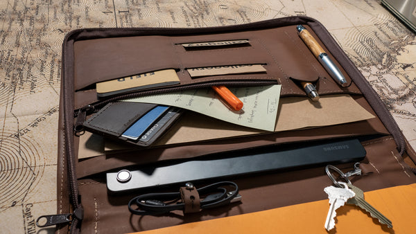 Rockefeller Portfolio | Large Padfolio & Tech Case