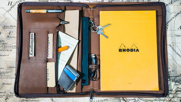Rockefeller Portfolio | Large Padfolio & Tech Case