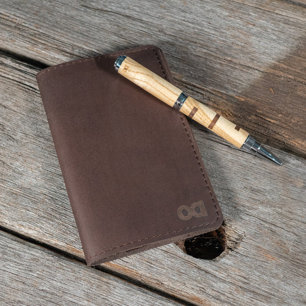 Dickinson Pocket Journal | Refillable Leather Cover for Field Notes & Cahier