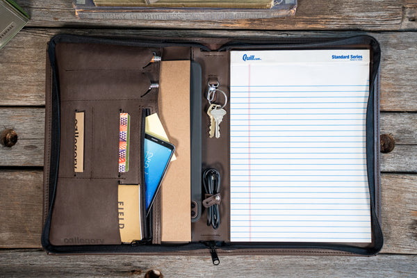 Rockefeller Portfolio | Medium Padfolio & Tech Case
