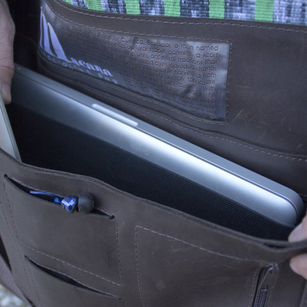 Macana Messenger Bag | Leather Bag for Laptops