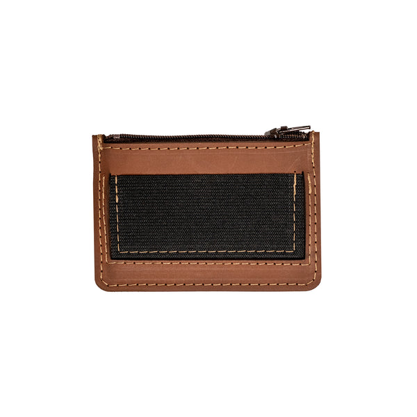 Leather Zipper Wallet