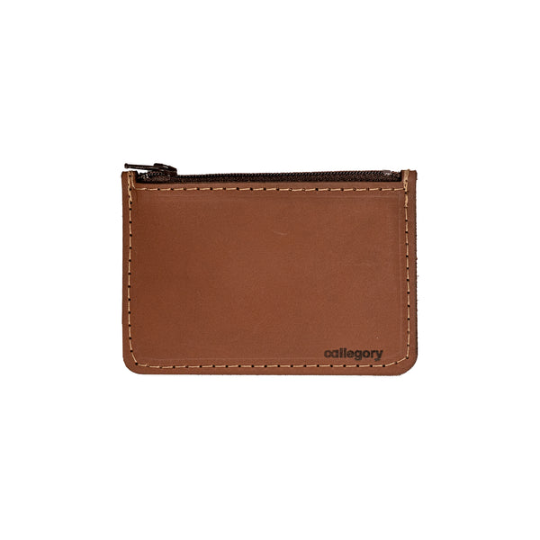 Leather Zipper Wallet