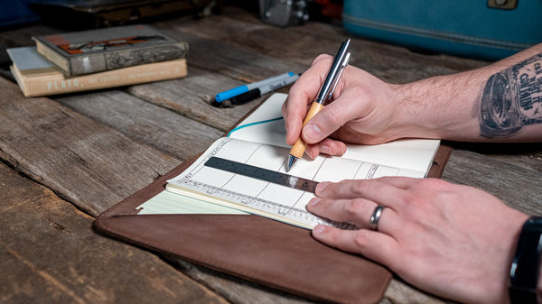 Cedar Leather Cover | Universal Case for A5 Journals and Planners