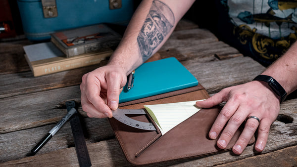 Cedar Leather Cover | Universal Case for A5 Journals and Planners