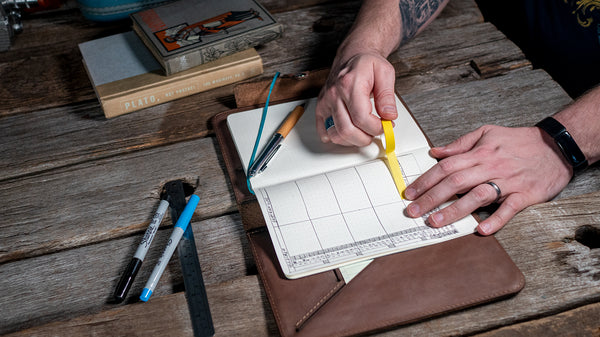 Cedar Leather Cover | Universal Case for A5 Journals and Planners