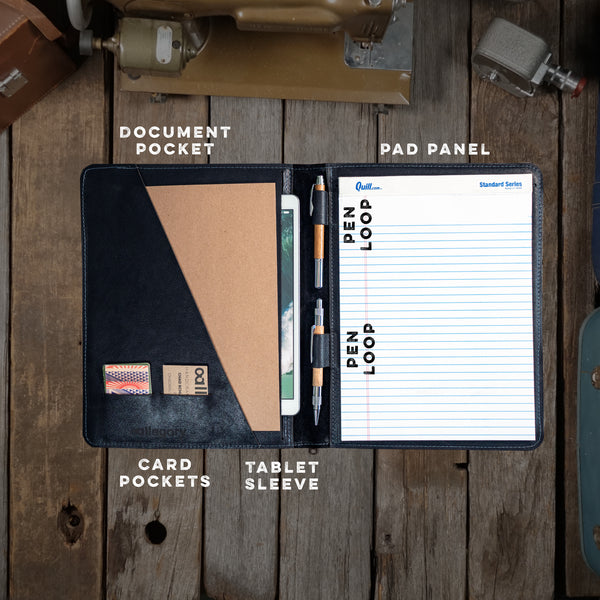 Ford Portfolio | Medium Padfolio & Tech Case