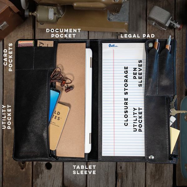 Walker Portfolio | XL Padfolio & Tech Case