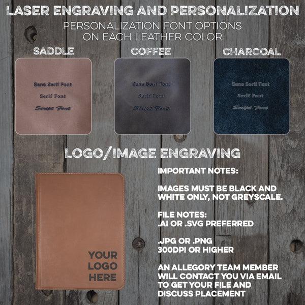 Rockefeller Portfolio | Medium Padfolio & Tech Case