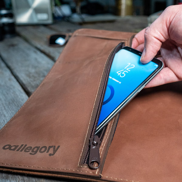 Walker Portfolio | Large Padfolio & Tech Case