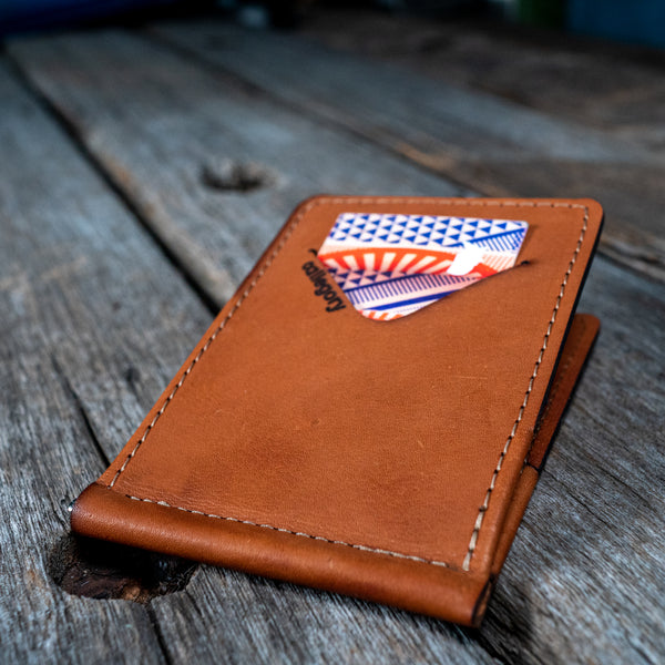 Personalizable Genuine Leather Zipper Wallet Vertical Card 