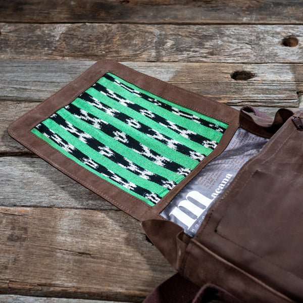 Macana Mail Bag | Leather Bag for Small Laptops and Tablets