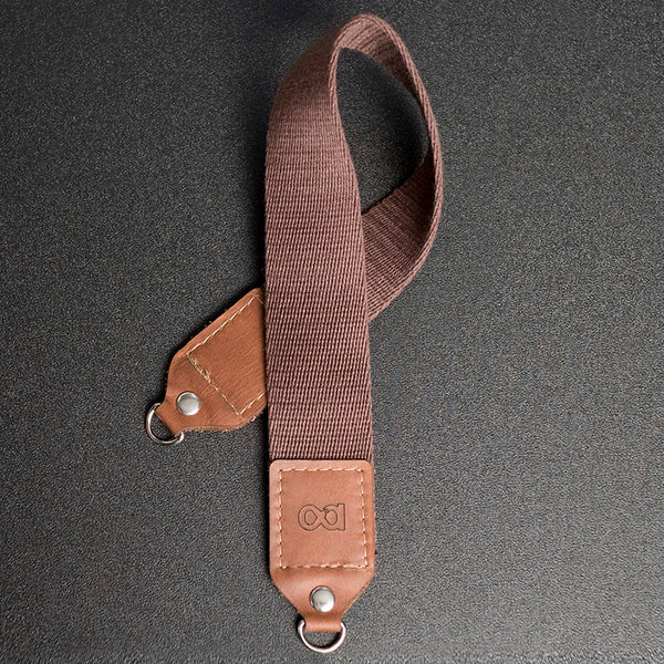 Content Camera Strap | Leather Three-way Crossbody, Neck Strap, & Wrist Leash