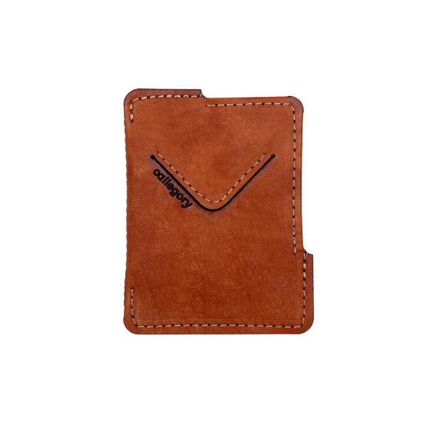 Buy Hand Crafted Brown Minimalist Wallet, Mens Slim Wallet, Card