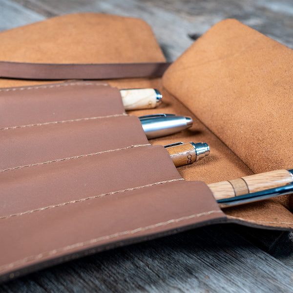 Leather Pen Wrap