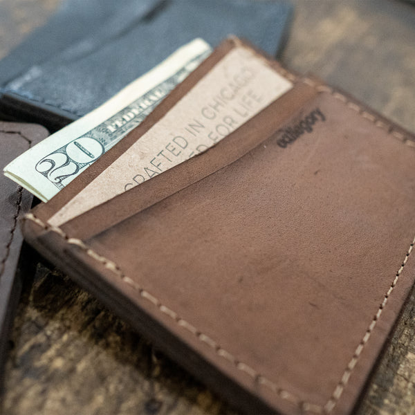 Focus Wallet | Minimalist Leather Wallet
