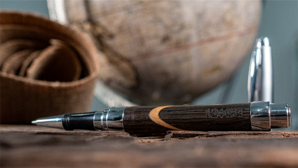 The Arc Edition | Rollerball or Fountain pen made with historic wood.
