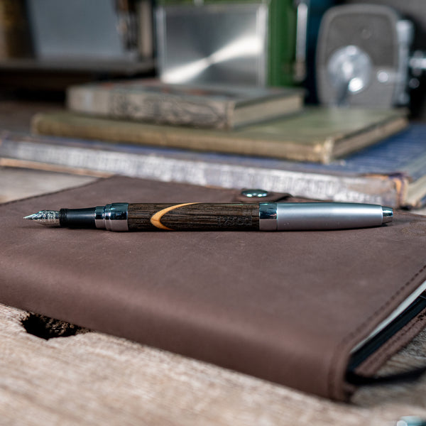 The Arc Edition | Rollerball or Fountain pen made with historic wood.