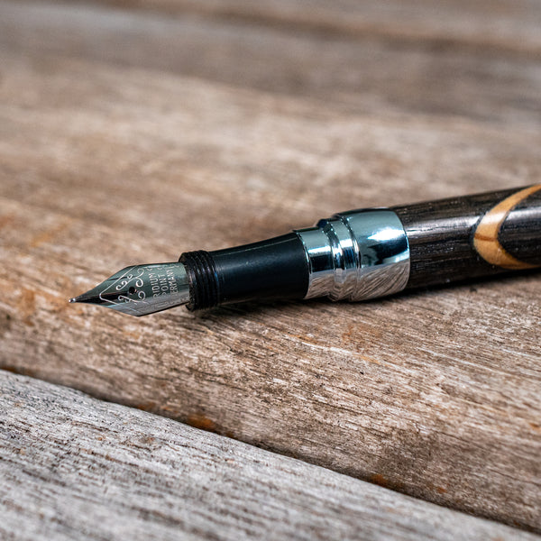 The Arc Edition | Rollerball or Fountain pen made with historic wood.